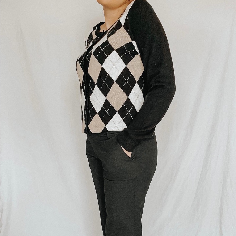 Argyle Cardigan